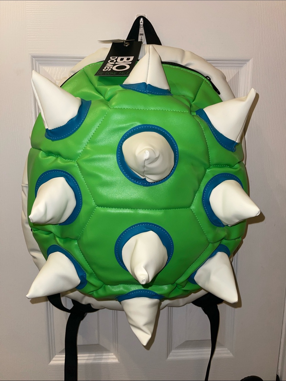 Super Mario Bros Green Spiked Shell Backpack